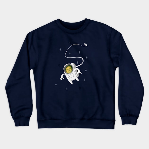 Space cage Crewneck Sweatshirt by kurticide